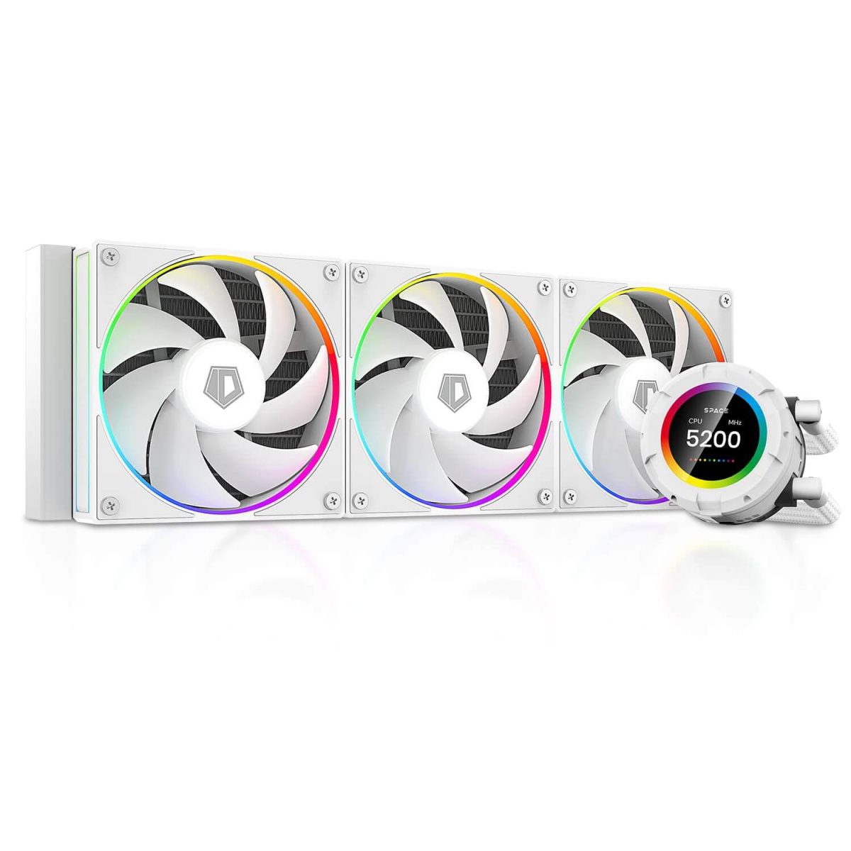 ID-COOLING SL360 Black White CPU Liquid Cooler - Image 2