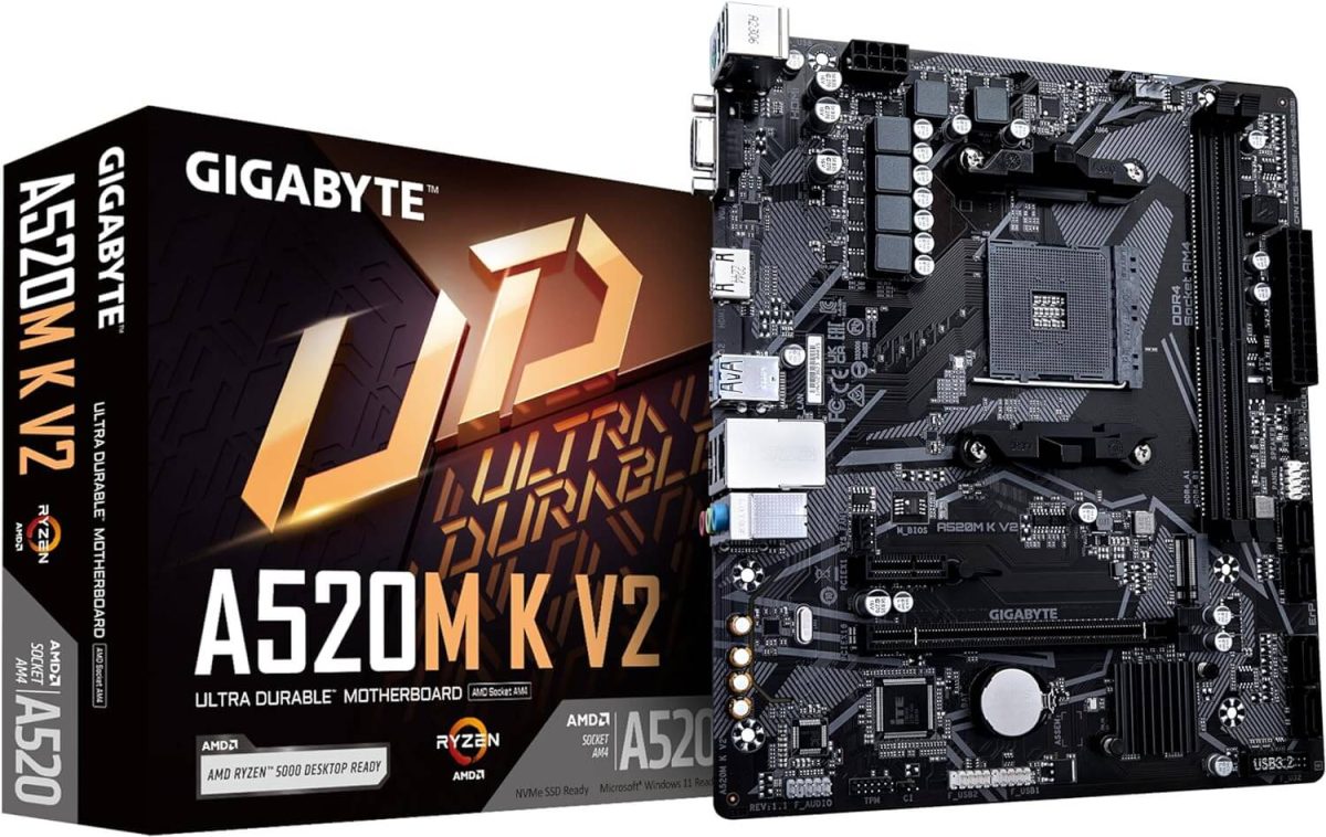 Gigabyte A520M K - Image 4