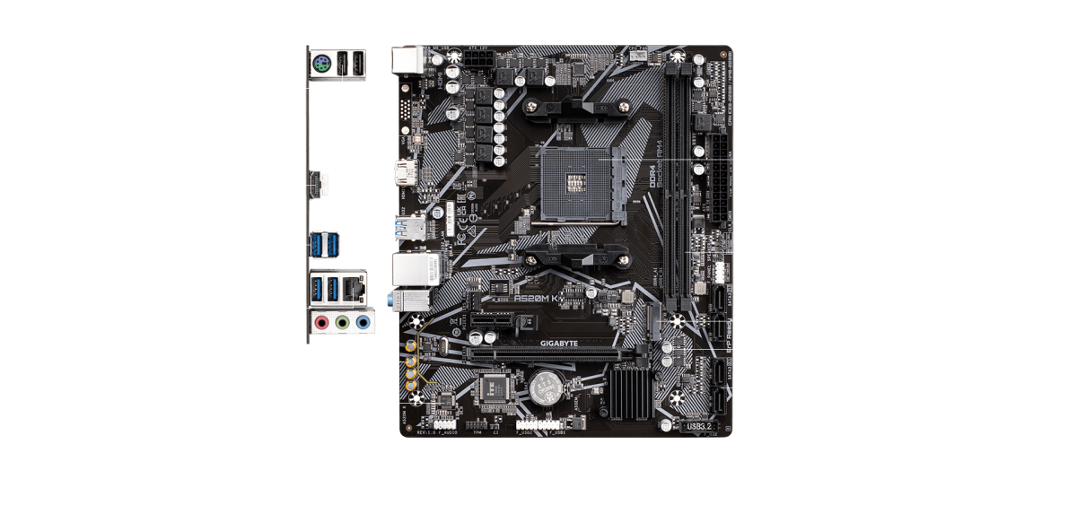 Gigabyte A520M K - Image 2