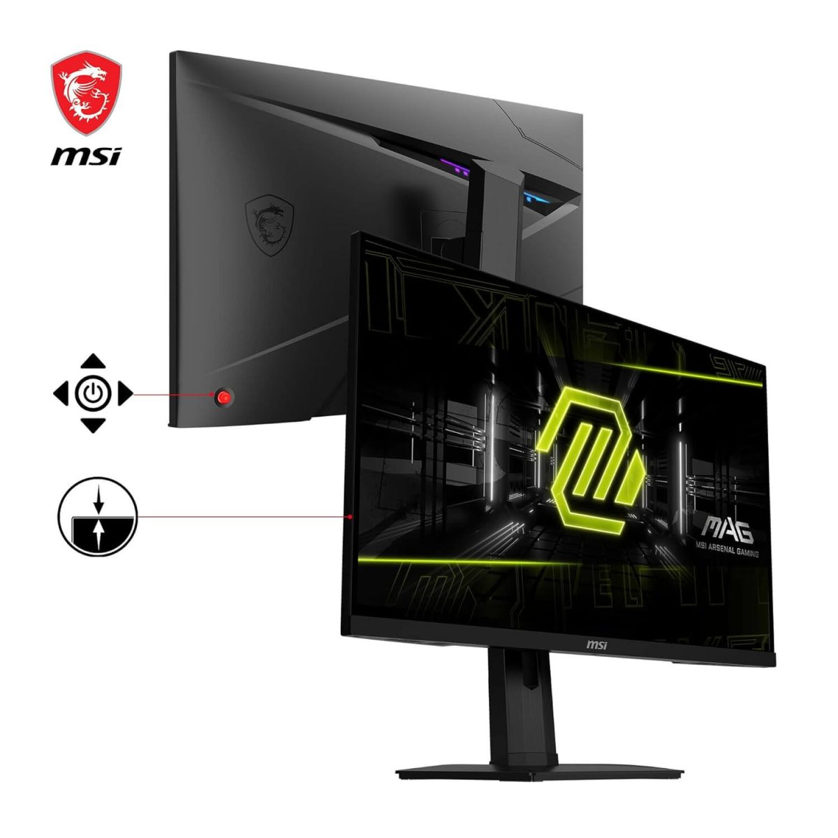 MSI MAG 274QRF QD E2 27-Inch WQHD Gaming Monitor - Image 4