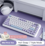 Ajazz AK820 Max Box Rum Ice Cream Switch Mechanical Keyboard