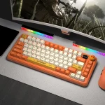 Ajazz AK820 Max Avocado Switch Keyboard with Screen - Image 5