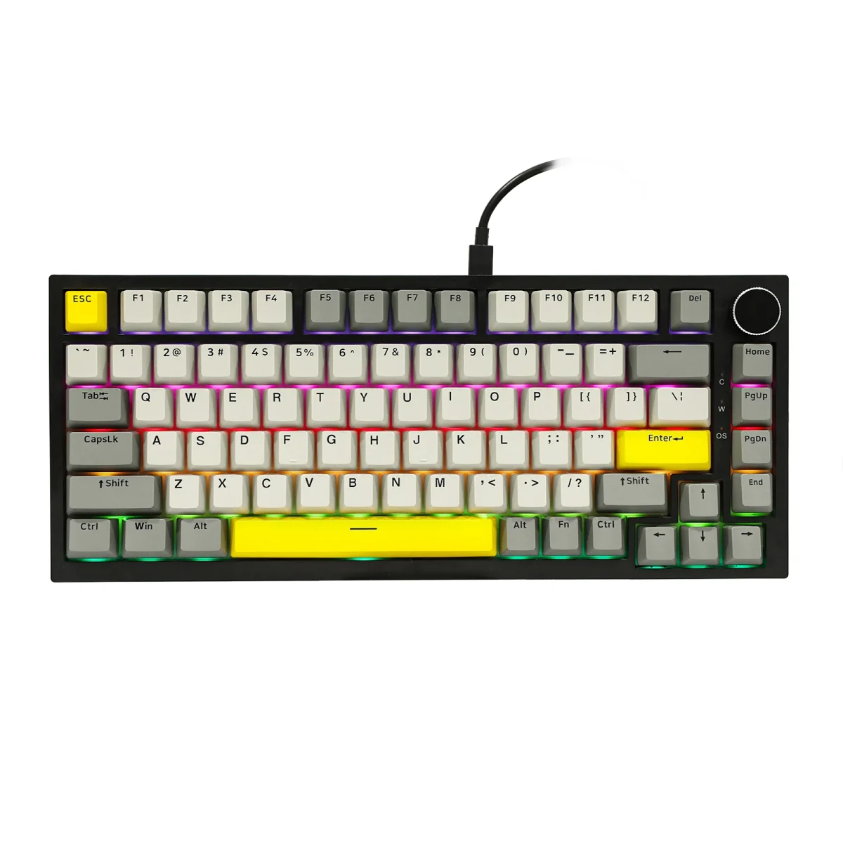 Ajazz AK820 Moon Switch Wired Mechanical Keyboard - Image 2