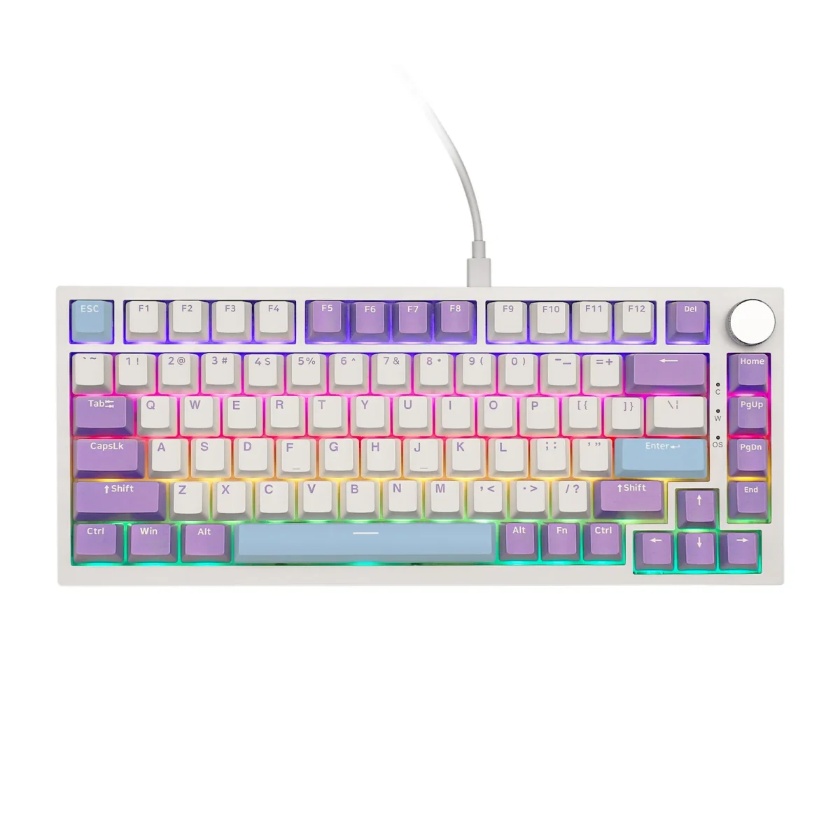 Ajazz AK820 Sea Salt Switch Wired Mechanical Keyboard - Image 2