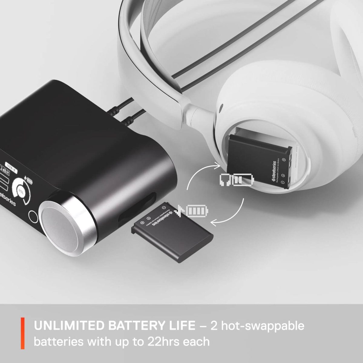 SteelSeries Nova Pro Wireless Gaming Headset - Image 4