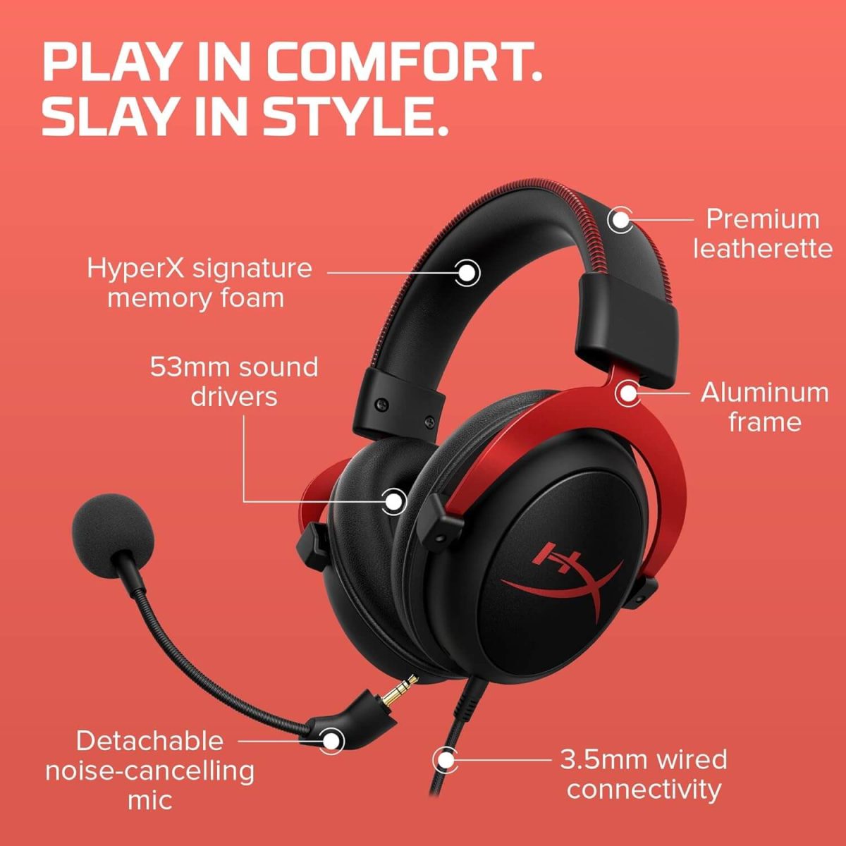 HyperX Cloud II Wired Headphone - Image 4
