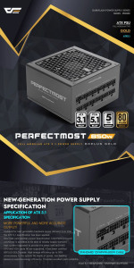 PMT 850W Gold Full Modular Power Supply