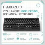 AK820 Red switch white backlit-black - Image 7