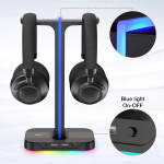 HAVIT TH650 RGB Headset Stand - Image 5