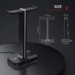 HAVIT TH650 RGB Headset Stand - Image 8