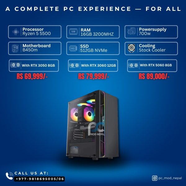 Budget Friendly PC Build Offer in Nepal