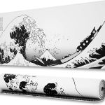 Great Wave: Monochrome Mouse Pad