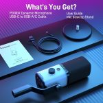 Maono PD100X RGB Mic Set With Boom Arm - Image 3