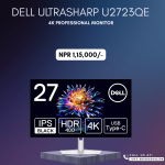 Dell UltraSharp U2723QE 27″ 4K USB‑C Hub Monitor