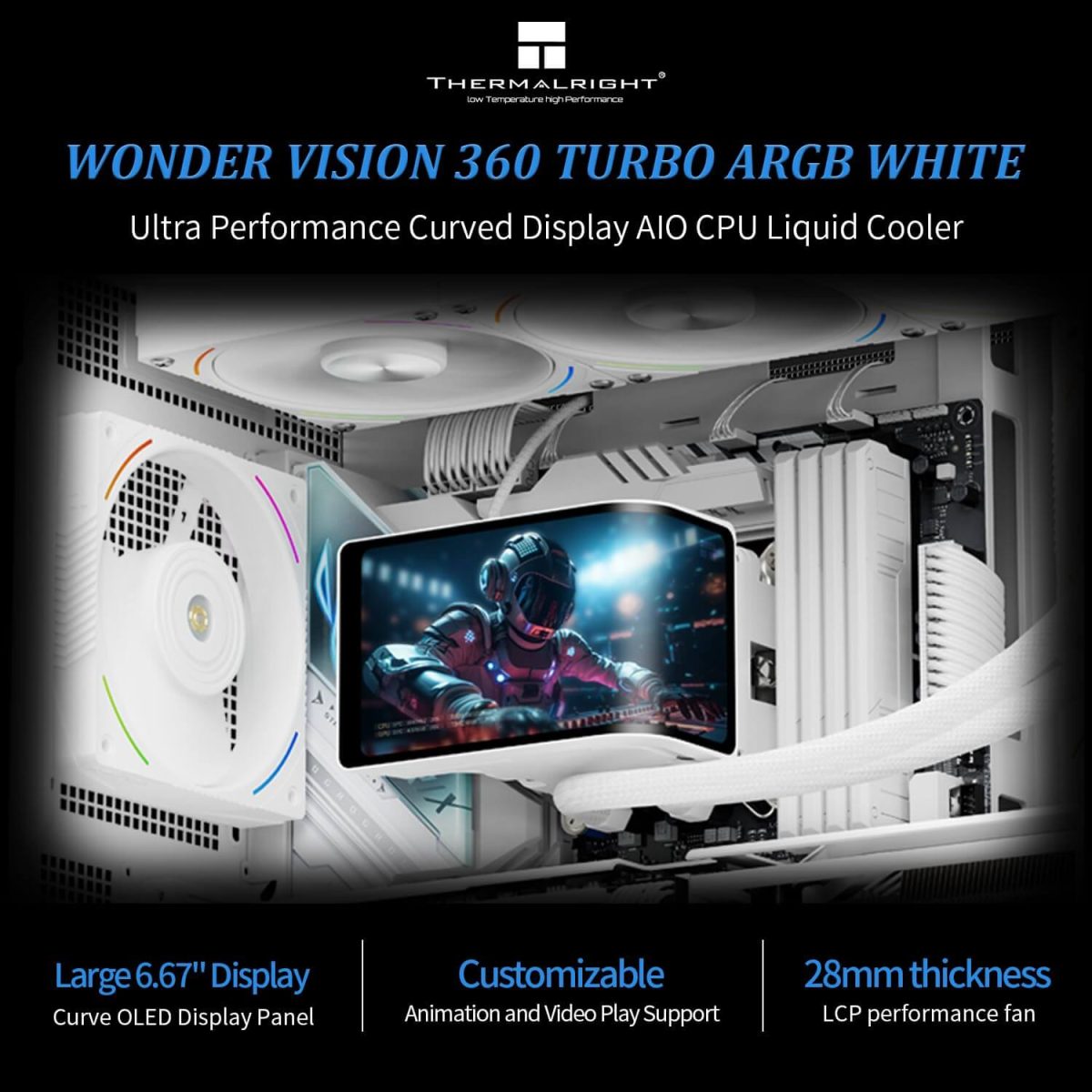 Thermalright Wonder Vision 360 Turbo ARGB AIO Cooler - Image 4