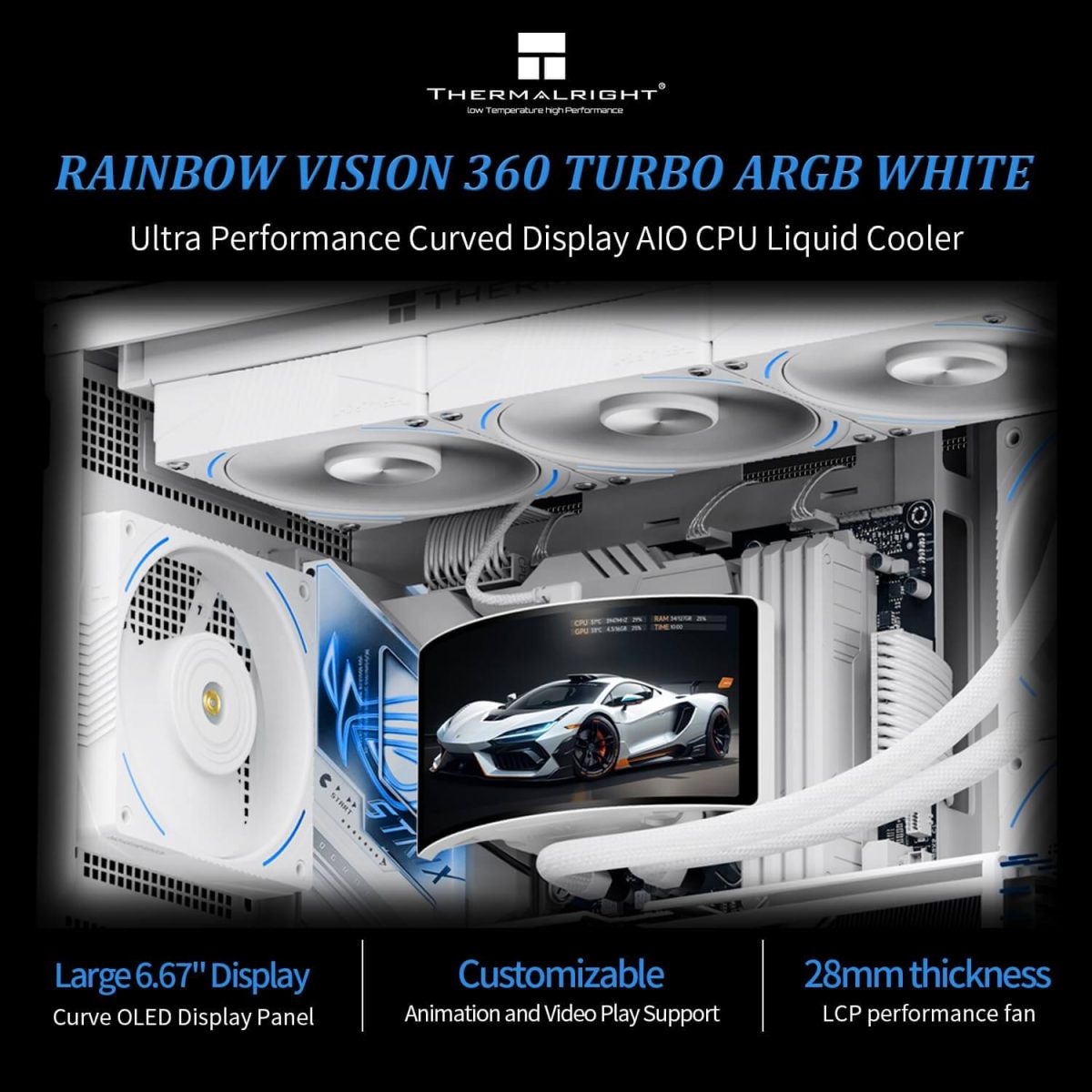 Thermalright Rainbow Vision 360 Turbo ARGB Cooler - Image 8
