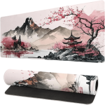 Zen Sakura Mountain Mousepad
