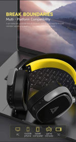 Ajazz AHM09 MAX Tri-mode Headphone - Image 10