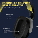 Ajazz AHM09 MAX Tri-mode Headphone - Image 2