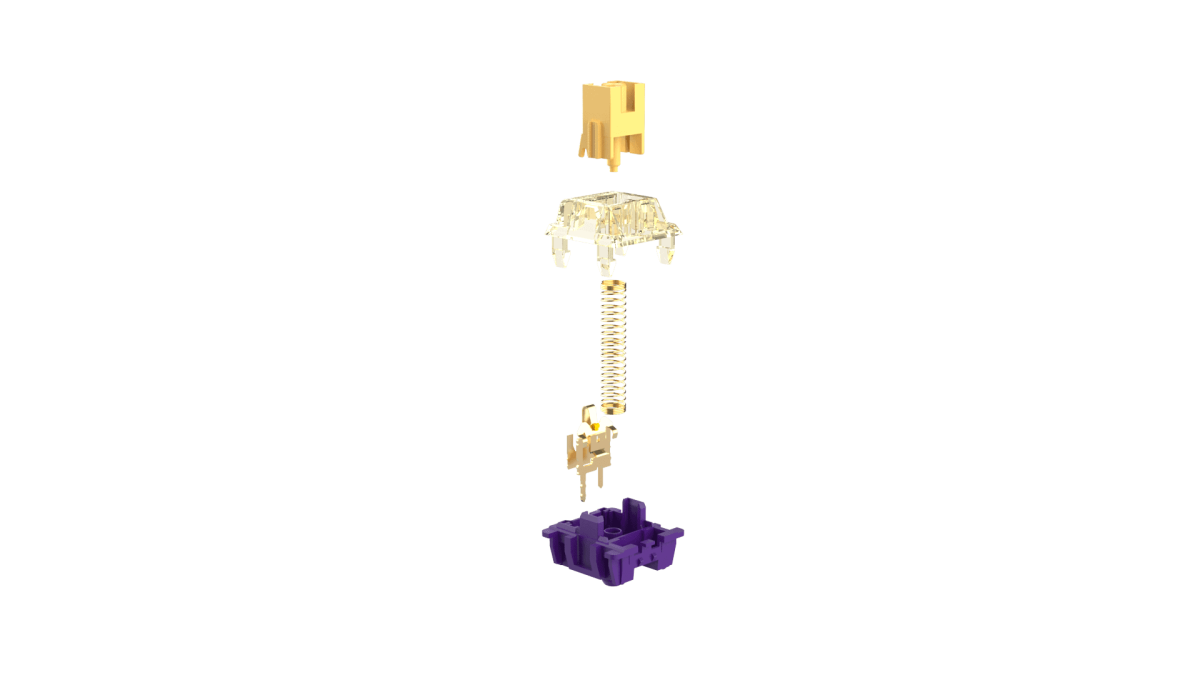 Dareu Violet Gold Pro Switches - Image 3