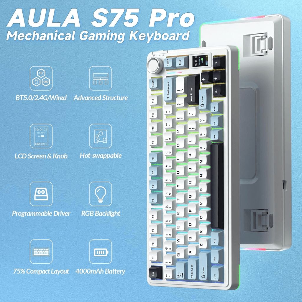 AULA S75 PRO STAR VECTOR SWITCH - PC MOD NEPAL