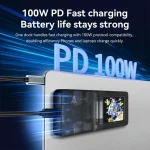 AJAZZ AKP01E SMART SCREEN DESK HUB - Image 6