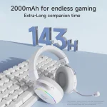 AJAZZ AHM10 MAX TRI-MODE HEADPHONE - Image 9