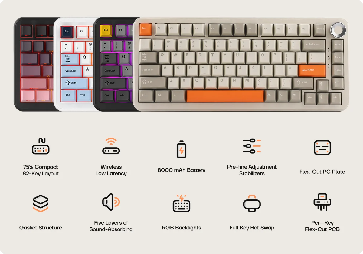 Ajazz AK820 Max Plus - Image 2