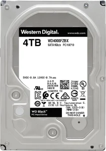 WD Black 4TB Performance Desktop Hard Disk Drive - 7200 RPM SATA 6Gb/s 256MB Cache 3.5 Inch - Image 3