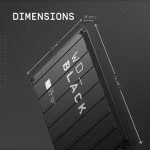 WD - P10 2TB External USB 3.2 Gen 1 Portable Hard Drive - Image 11