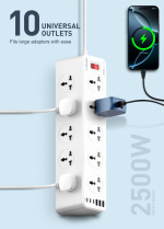 LDNIO Universal Power Socket (10 outlets) - Image 7