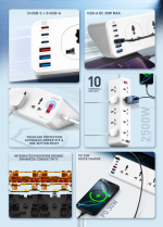 LDNIO Universal Power Socket (10 outlets) - Image 4
