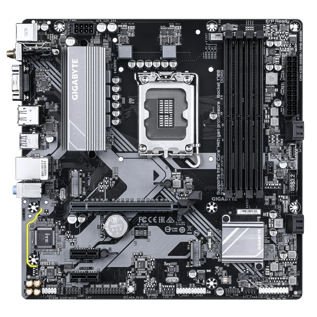 Gigabyte B760M D3HP WIFI6 Motherboard - Image 2