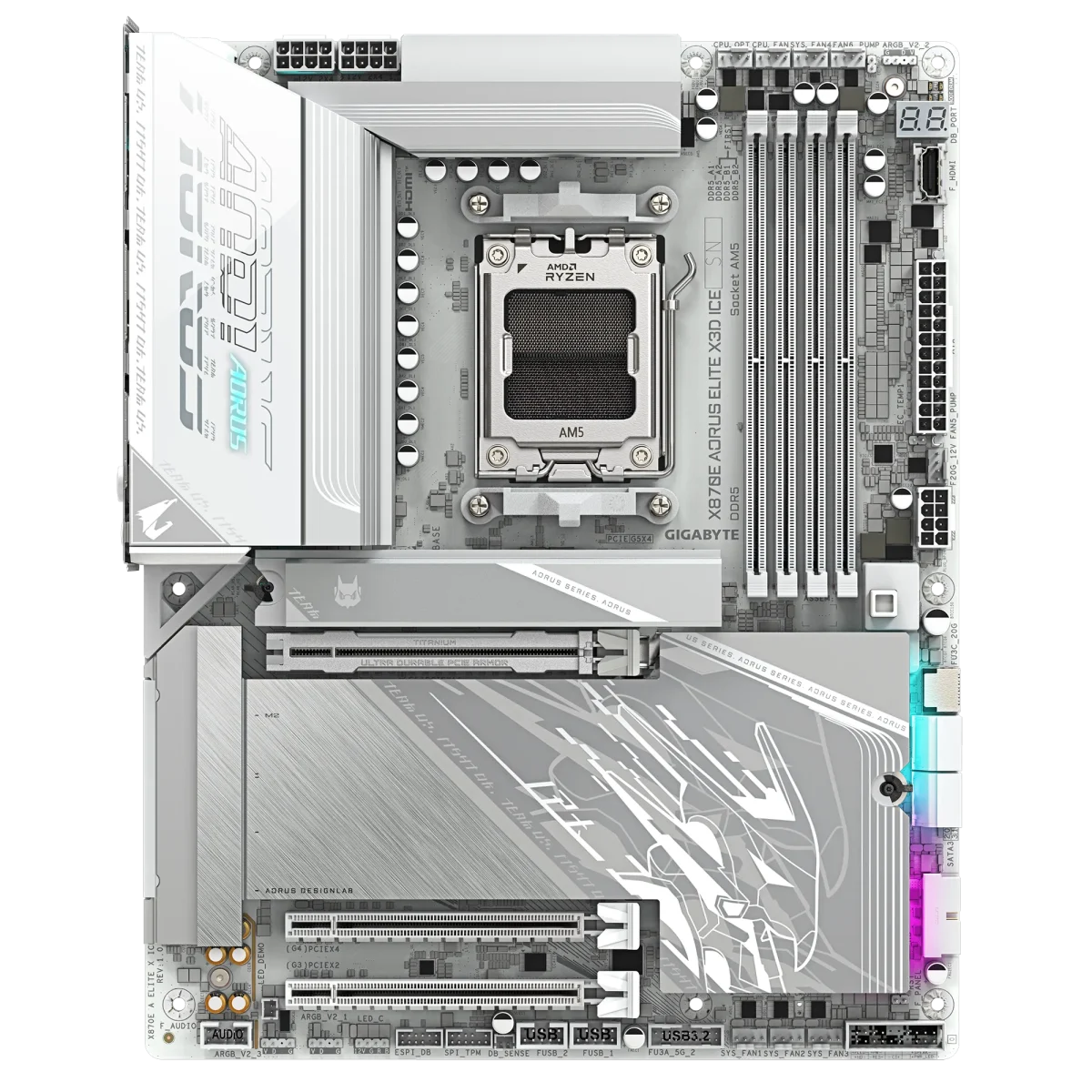 Gigabyte X870E AORUS ELITE X3D ICE - Image 2