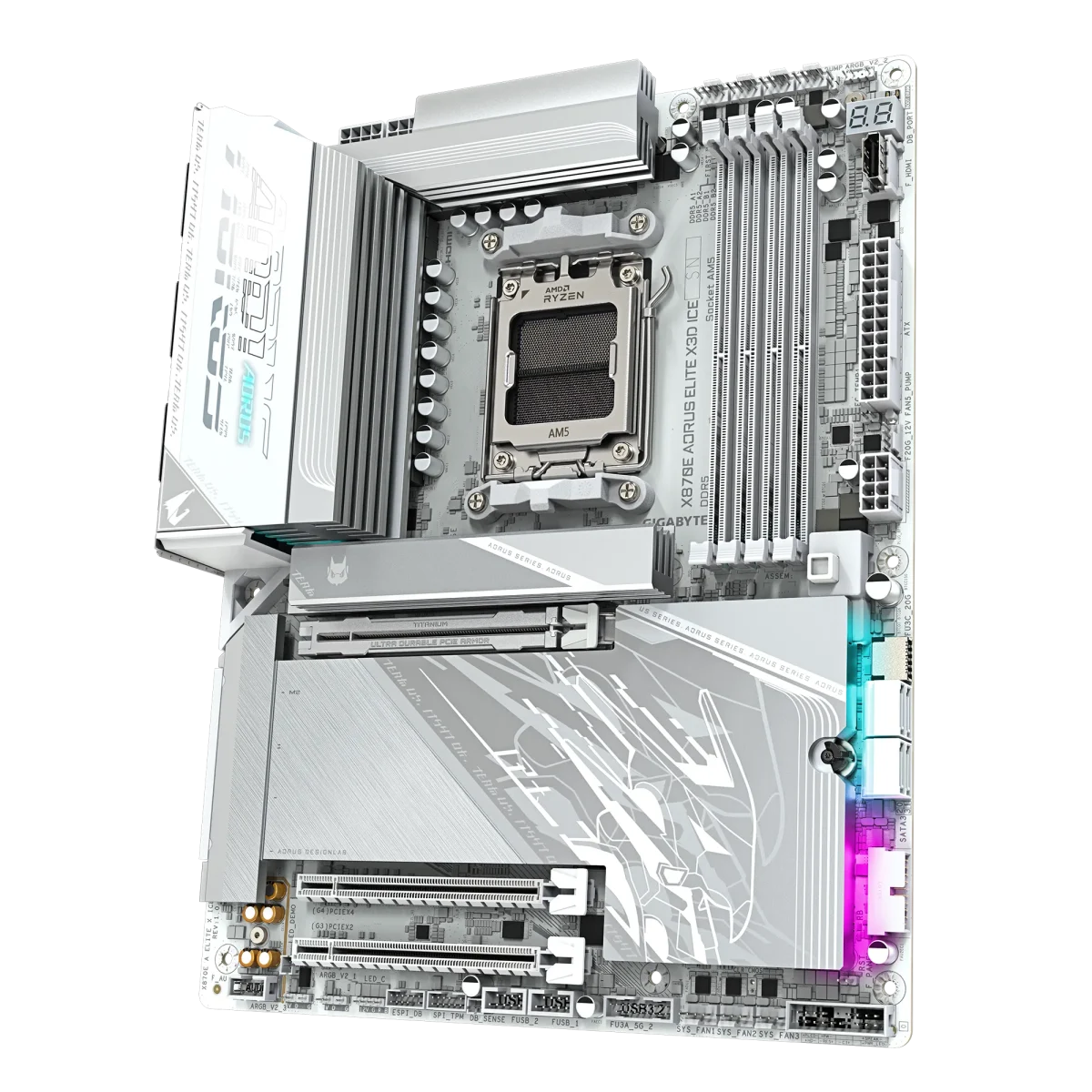 Gigabyte X870E AORUS ELITE X3D ICE - Image 3