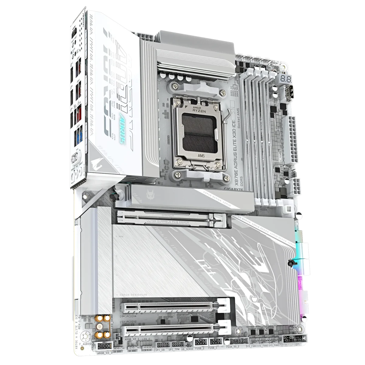Gigabyte X870E AORUS ELITE X3D ICE - Image 4