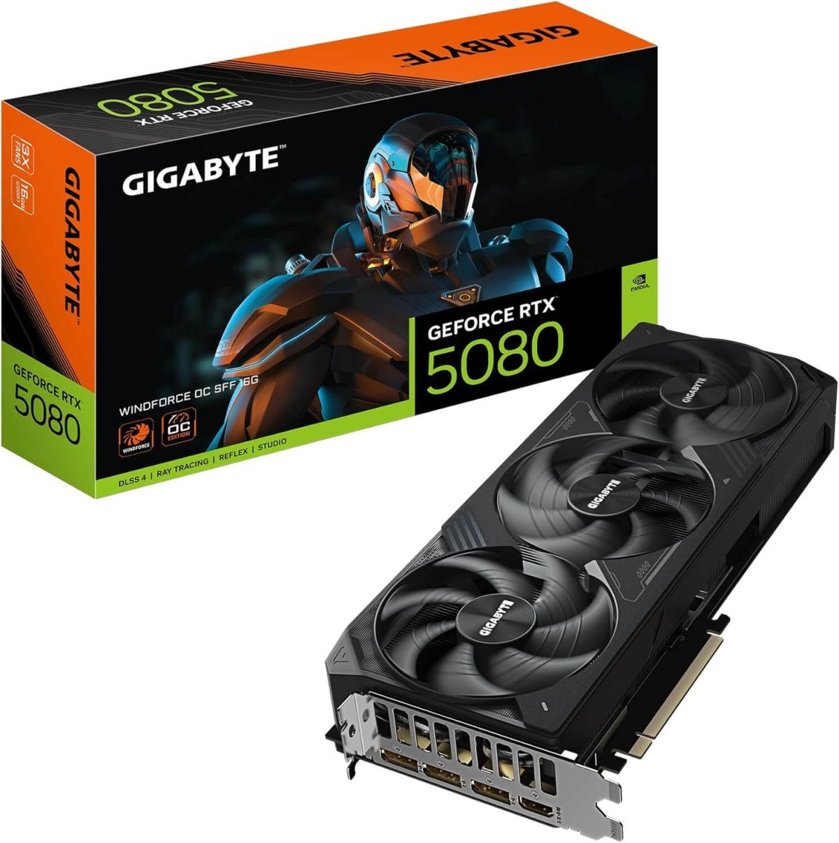 Gigabyte GeForce RTX 5080 WINDFORCE OC 16GB - Image 4