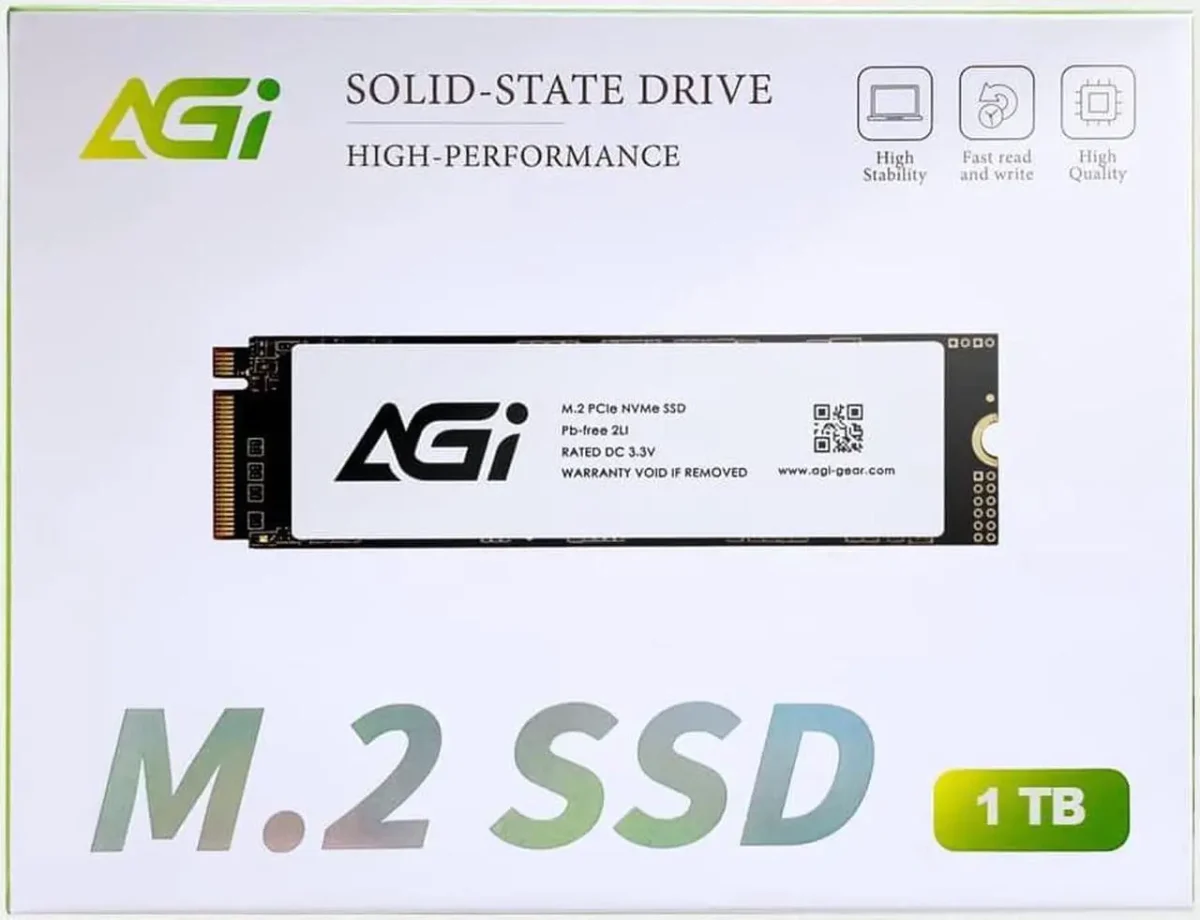 AGI 1TB AI828 PCIe Gen4 NVMe SSD - Image 2