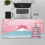 Pink Moon Mousepad
