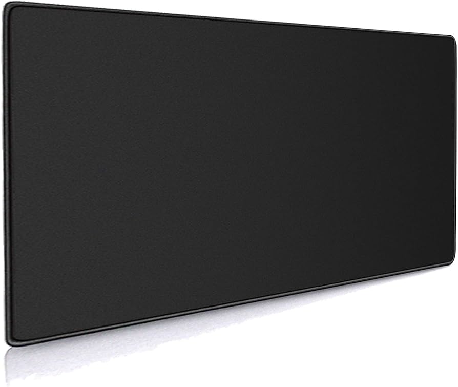 Plain Black Mousepad