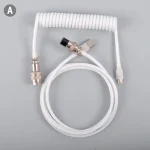 Braided Coiled Keyboard Cable - Image 6