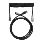 Braided Coiled Keyboard Cable