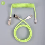 Braided Coiled Keyboard Cable - Image 5