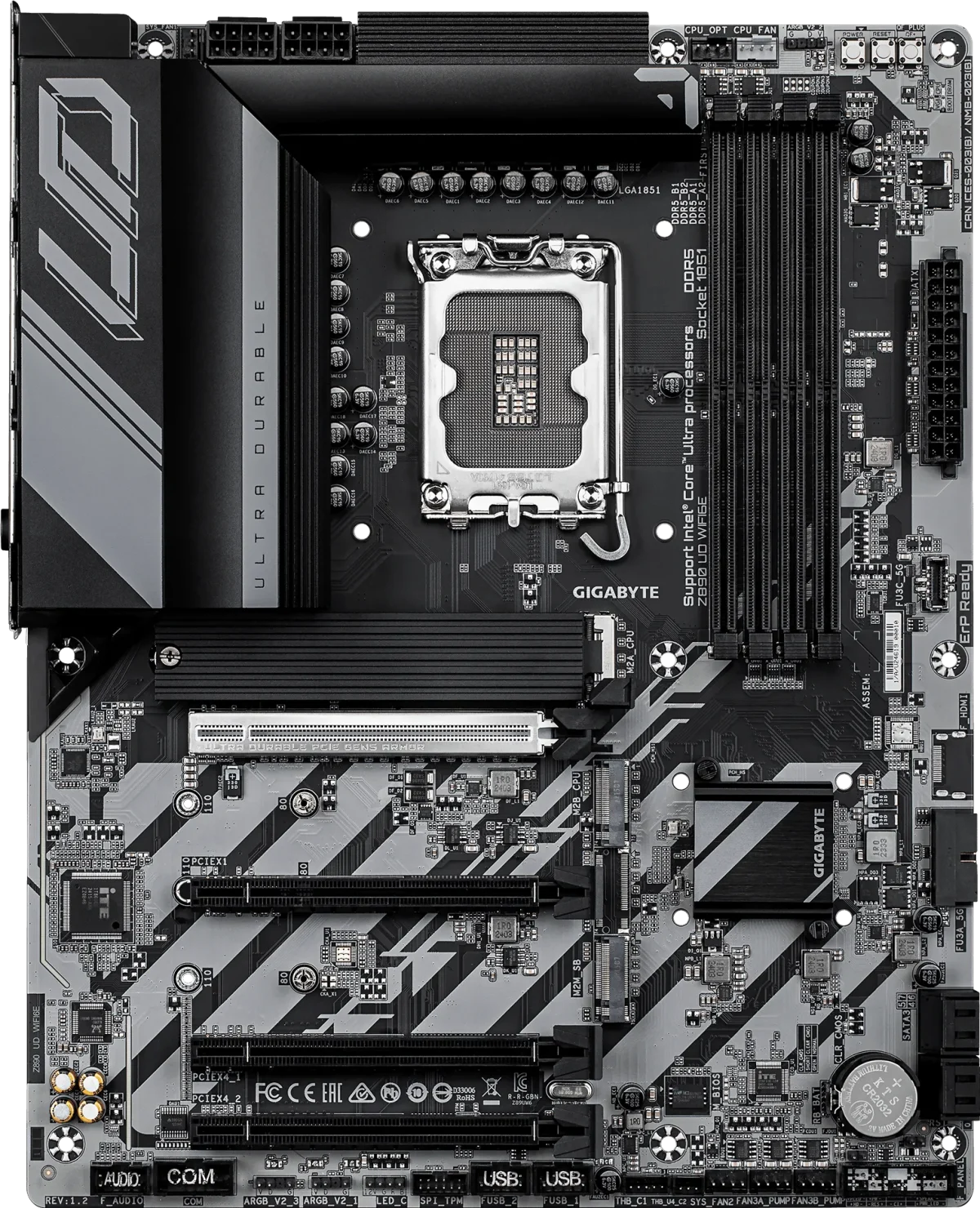 Gigabyte Z890 UD WIFI6E (Rev. 1.2) Motherboard - Image 2